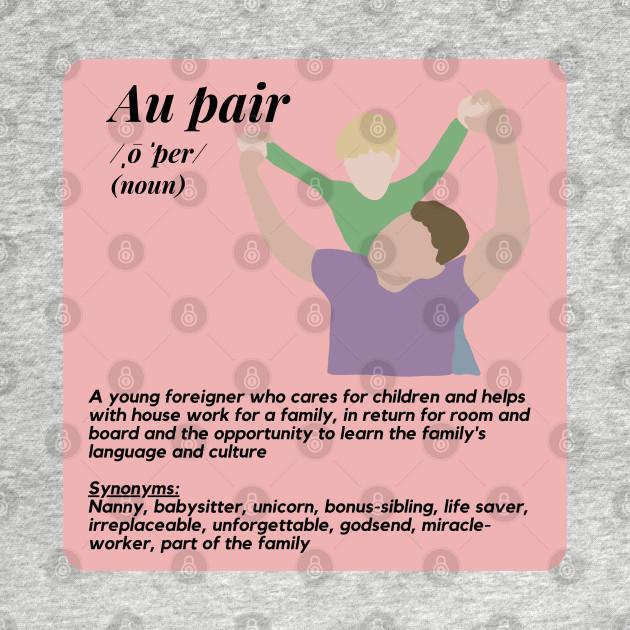 Au pair definition male red by Wiferoni & cheese